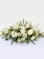 White Coffin Arrangement