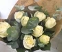 White Roses 8 Bunch